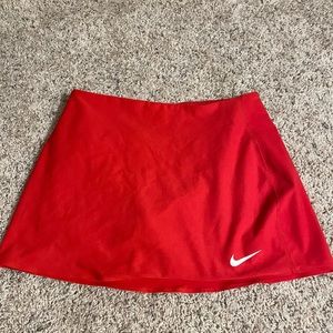 Nike red athletic skirt woman’s